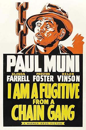 I Am a Fugitive from a Chain Gang poster